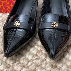 Tory Burch Eliza Low Heel Pointed Toe Pump 7 1/2